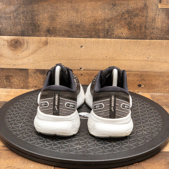 BROOKS GLYCERIN 20 WOMENS ATHLETIC SHOES RUNNING GYM BLACK LOW SIZE 9.5B - Picture 7 of 9